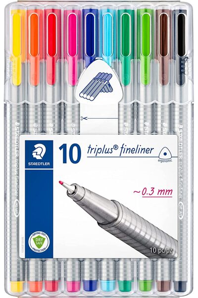 Steadtler STAEDTLER 334 SB 10 FİNELİNER SET