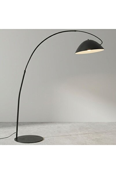 Majestic Home Balina Modern Black Arc Floor Lamp - Majestic Balina Floor Lamp