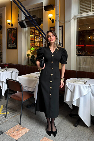 Lusin Φόρεμα - Μαύρο - Basic