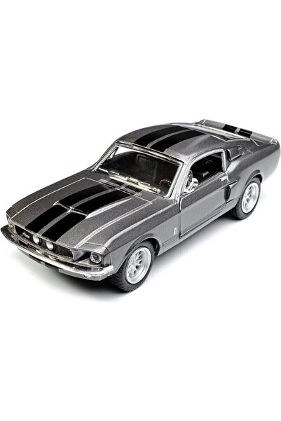 Genel Markalar 1967 Shelby GT500 Çekbırak Diecast Model Araba 1:34 Ölçek
