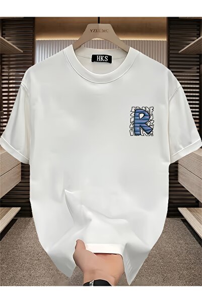yiou trendy clothing تي شيرت رجالي صيفي جديد متعدد الاستخدامات بأكمام قصيرة، ...