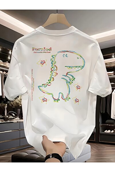 yiou trendy clothing Men's Solid Color Printed Short-Sleeve T-Shirt_26
