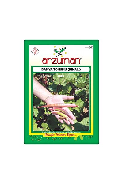 Arzuman Kınalı Bamya Tohumu 25 gr