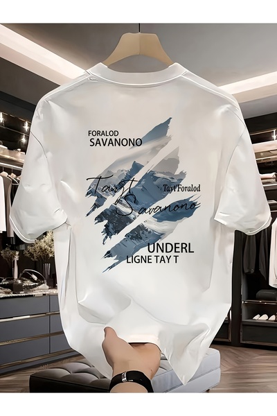 yiou trendy clothing تي شيرت رجالي صيفي جديد متعدد الاستخدامات بأكمام قصيرة، ...