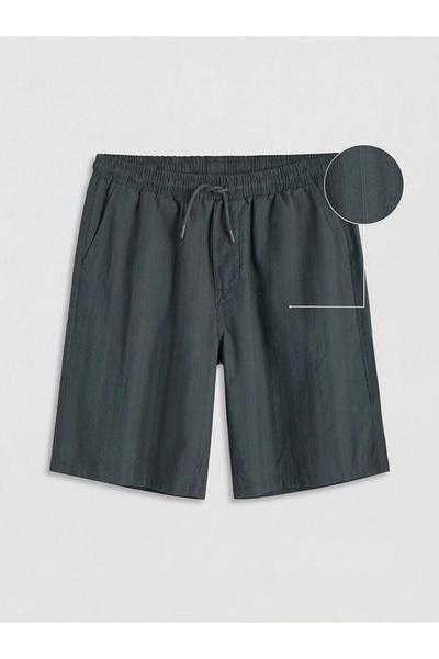 LC Waikiki Gray Standard Fit Men's Shorts