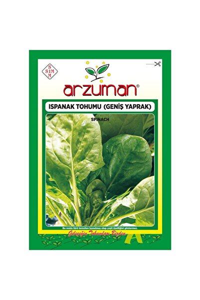Arzuman (Ithal) Ispanak Tohumu 25 Gram