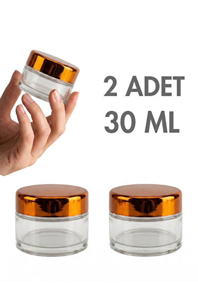 Milea 2 Adet Gold Kapaklı Parlak Şeffaf Cam Lip Glowy Balm Krem Kozmetik El B...
