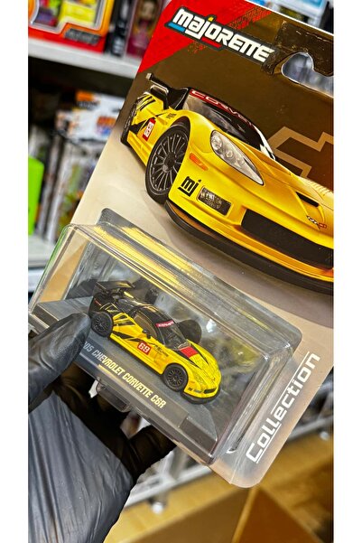 Majorette Collection 2005 Chevrolet Corvette C6R 1:64 Model Araba