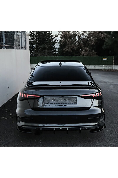 Genel Markalar 2020-2024 Audi A3 8Y Advanced Standart Kasa Arka Difüzör (S Li...