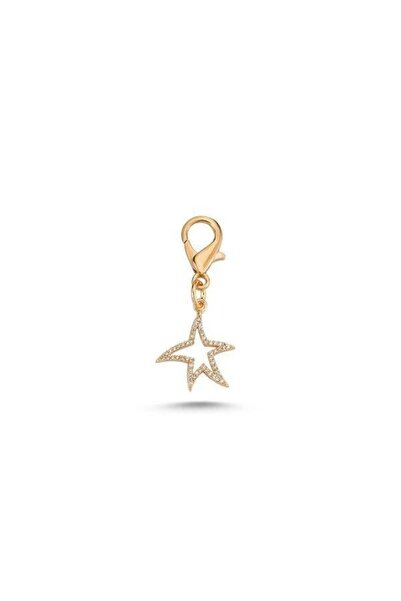 Generic Brand Zircon Stone Starfish Model Leash Accessory