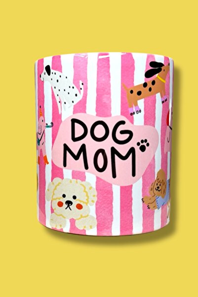 City Glow Dog Mom kupa - Köpek Annesi - Hediyelik Kupa Bardak