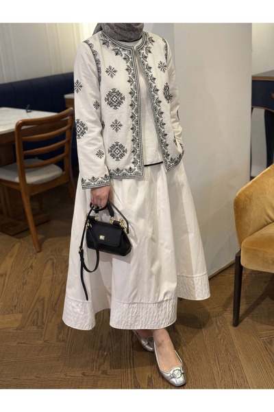 nizzell Μπουφάν - Λευκό - Κανονική εφαρμογή