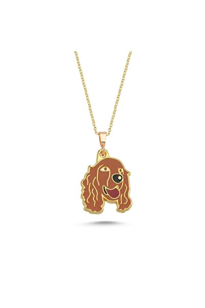 Dalis Cocker Red Enamel Necklace