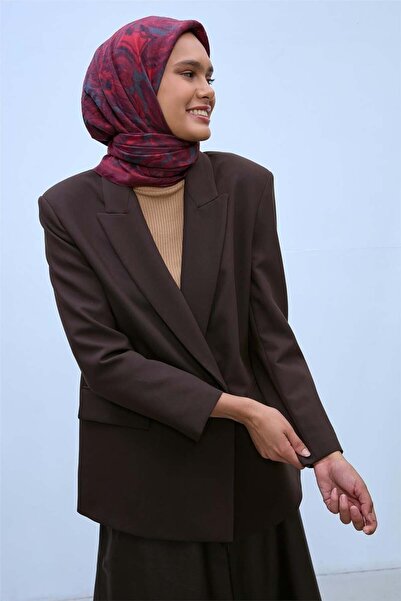 Silk Home Μαντίλα - Βουργουνδία - Homewear