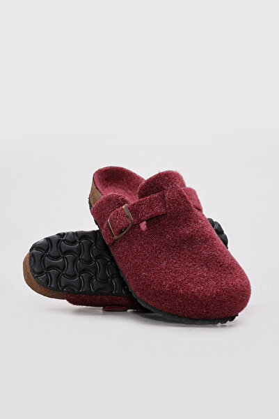 Ayakkabıhane Γυναικείες άνετες παντόφλες μπορντό AH1E935261806