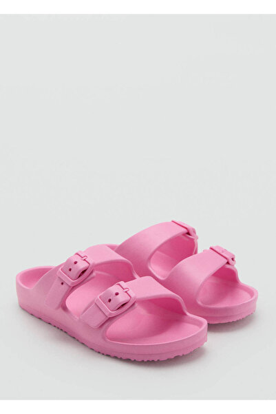 MANGO Kids Tokalı lastik sandalet