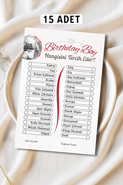 Metranya Doğum Günü Partisi - Hangisini Tercih Eder? 15 Adet Happy Birthday K...
