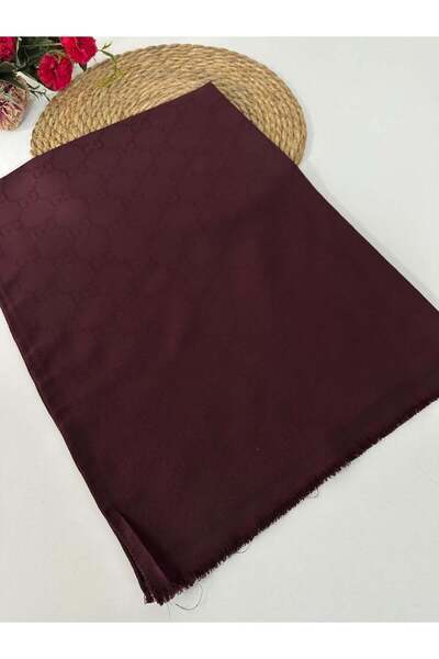 Siyanescarf G pattern black cotton jacquard shawl lwf0302