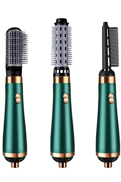 Shopi 3 in 1 Hair straightener brush for hair dryer brush electric Comb Curle...
