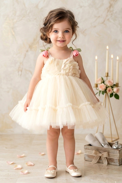 Baby Animals Φόρεμα - Πολύχρωμο - Σύντομο