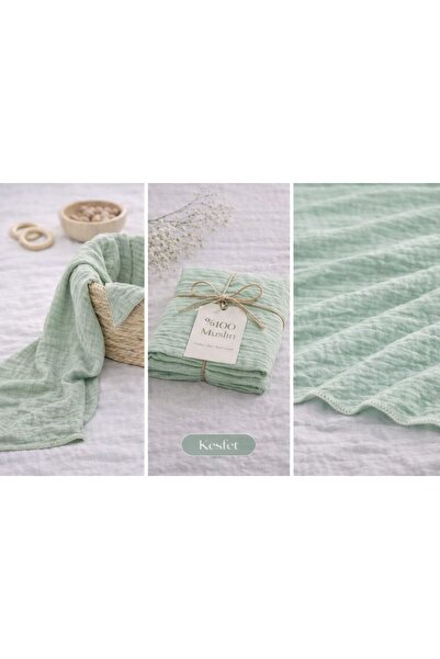 Dgt Luxury Baby Blanket, Muslin Seasonal, 100% Organic Oeko-Tex Certified 100...