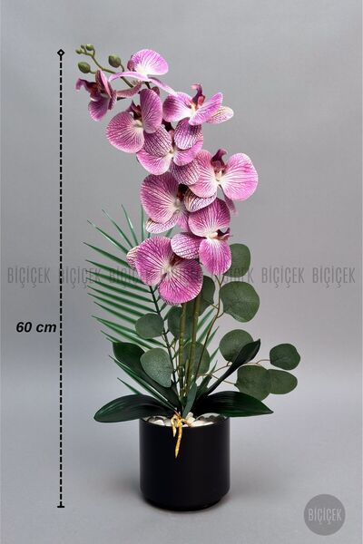 BİÇİÇEK Yapay Phalaenopsis Orkide Buyuk Boy