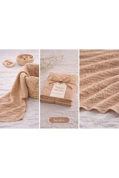 Dgt Luxury Baby Blanket, Muslin Seasonal, 100% Organic Oeko-Tex Certified 100...