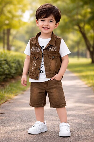 MİNİSHOOW Boy's 3 Piece Set