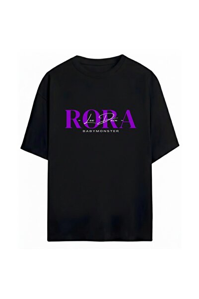 SVART WEAR Rora BabyMonster K-Pop unisex majica prevelikog kroja od 100% pamuka