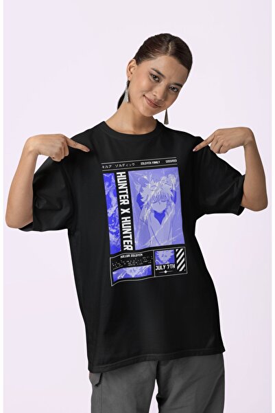 SEVBANO Hunter X Hunter Killua Zoldyck Printed Unisex Oversize Zoldyck Family...