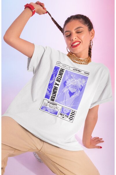 SEVBANO Hunter X Hunter Killua Zoldyck Printed Unisex Oversize Zoldyck Family...