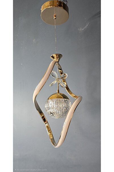 HOMSİ TEKLİ 3 RENKLİ LED AVİZE KUMANDALI