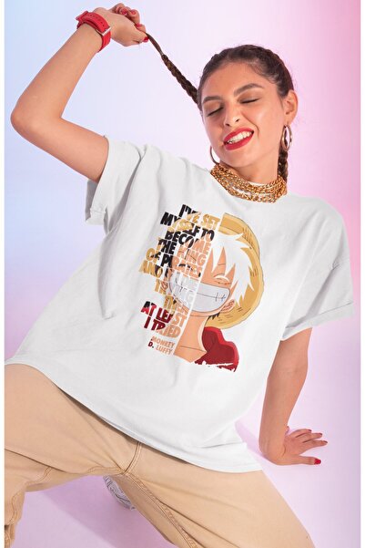 SEVBANO Design Monkey D. Luffy Printed Unisex Oversize Anime Tv Series Charac...