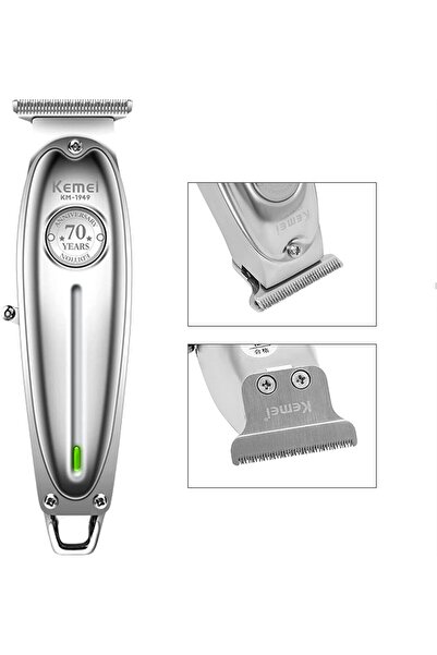 Kemei 1949 Trimmer Professional Hair Clippers for Men Zero Gap Electric Cordless Beard/Hair Trimmer