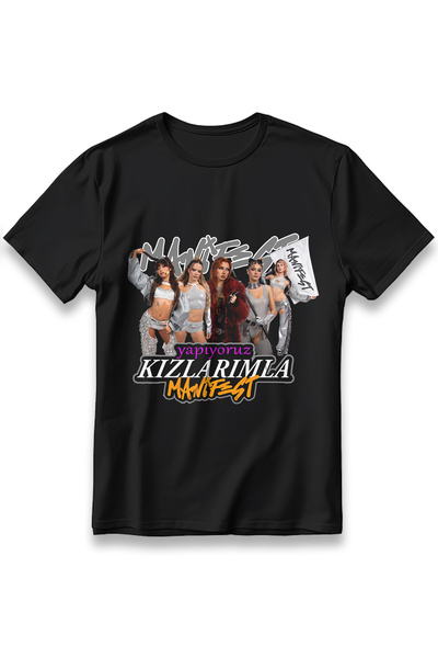 Printiva ZENROVA Manifest Special Design ΚΑΝΩ ΤΑ ΚΟΡΙΤΣΙΑ ΜΟΥ ΝΑ ΚΑΝΟΥΝ Μαύρο...