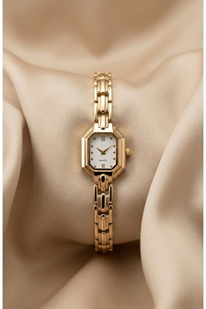 KLISHE Butik Women's Steel Watch Gold Color Vintage Old Money Luxury Edition ...