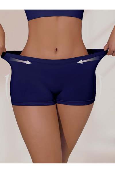 AY10 Boxer- Toparlayıcı Boxer - Yüksek Bel Boxer Boxer Tayt Spor Boxer