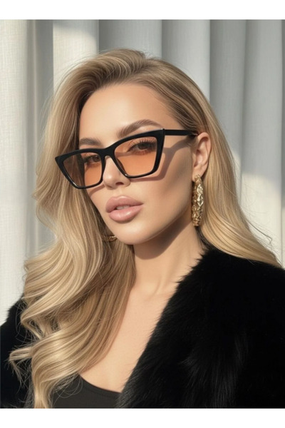 BluePepper Women's Sunglasses Cateye Frame Uv400 Glass 55 Ekartman