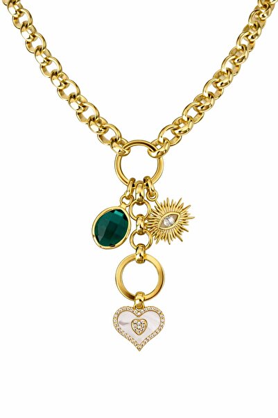 CHARMLUCKY Special Series Heart-Eye Charm Necklace