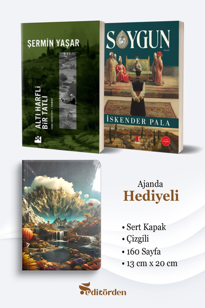 Kapı Yayınları Altı Harfli Bir Tatlı - Soygun/İskender Pala - Ajanda Hediyeli