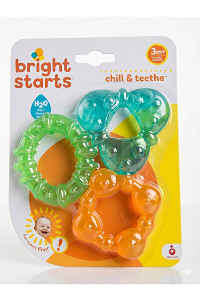 Lilnestore Diş Kaşıyıcı Bright Stars İçi Sulu Renkli Yumuşak Dokulu Yüzey 3+ ...