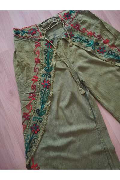 anne moda ankara Βαμβακερή βισκόζη, αυθεντικό, έθνικ, μποέμ παντελόνι σαλβάρι...