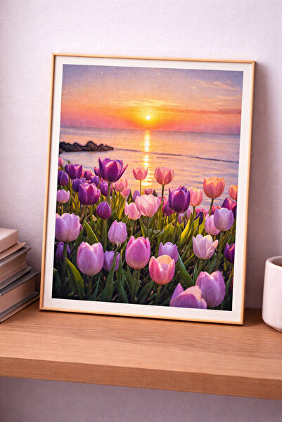 DNZt 5D Diamond Painting 50x40 cm Elmas Mozaik Boncuklu Taşlı Goblen Pano Tab...