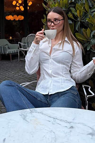 Swist Πουκάμισο - Λευκό - Στυλ δρόμου