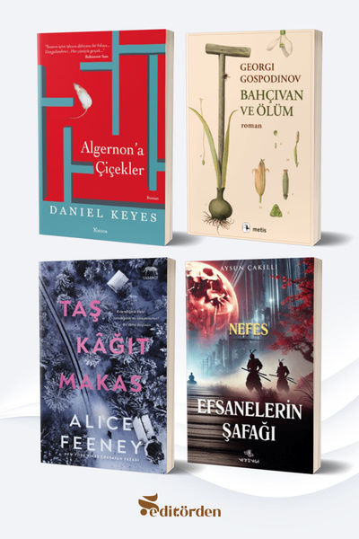 Nirengi Yayınları Algernon’a Çiçekler - Bahçıvan ve Ölüm /Gospodinov - Taş Ka...