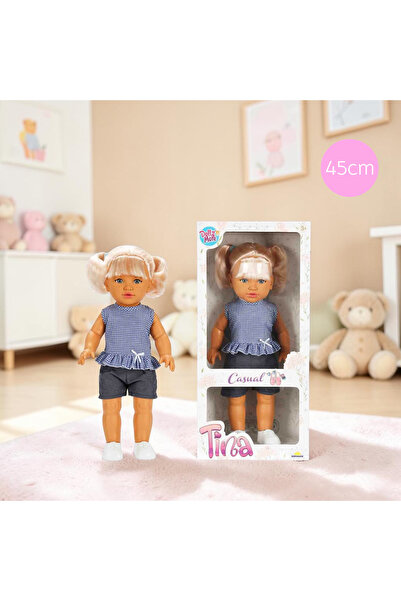 Sunman Tina Casual Bebek 45 Cm Gündelik Kıyafetli