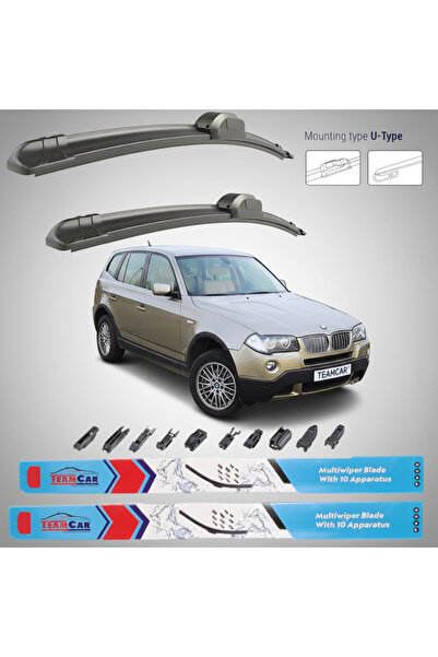 TEAMCAR BMW X3 E83 (2003–2006) Υαλοκαθαριστήρες πριν την ανανέωση |   Μπροστι...