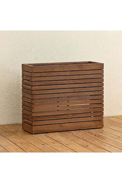 Danube Home Wooden Planter W800Xl315Xh820 Mm - Aidh60200