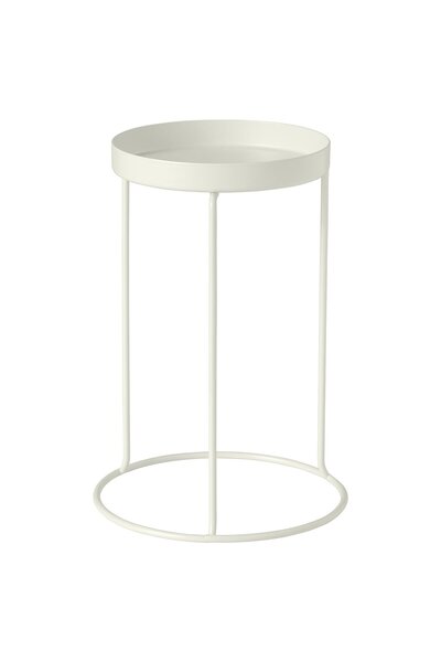 IKEA LÅNGNÄBB Plant stand, in/outdoor/white, 26 cm