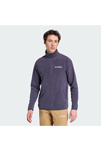 adidas W MT ESS FZ FL GRI Hanorac pentru femei polar